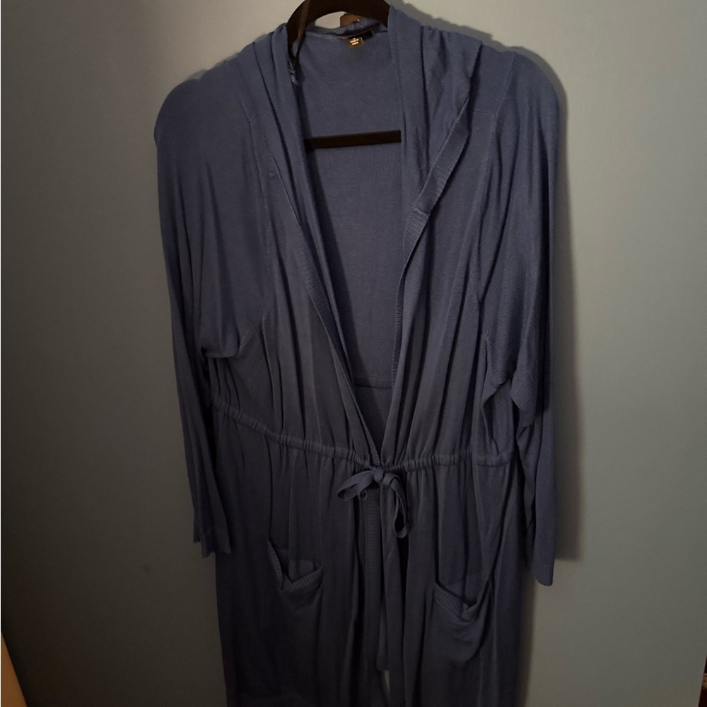Women's Blue Hooded sweater